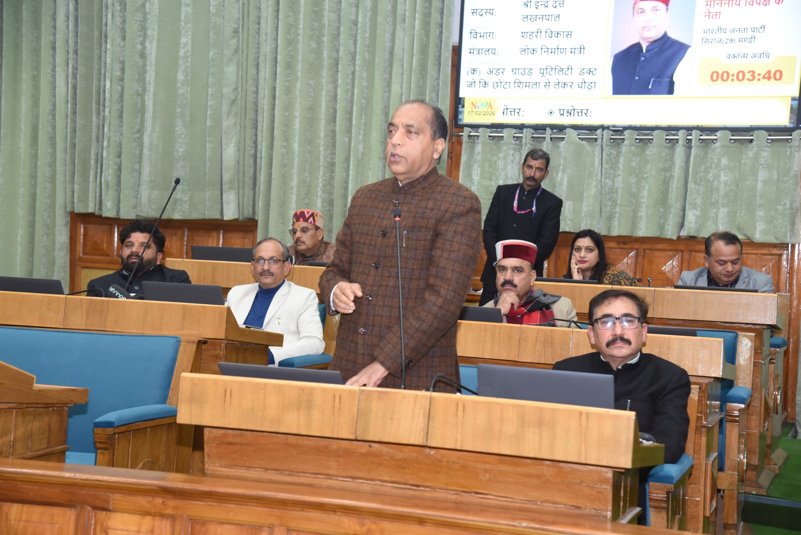 अंदरूनी लड़ाई और आपसी भड़ास का परिणाम है कांग्रेस नेताओं की बदजुबानी: जयराम ठाकुर