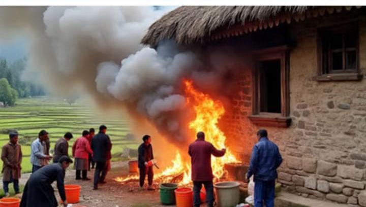 युवती ने ठुकराया शादी का प्रस्ताव, सनकी युवक ने लड़की के घर में लगाई आग यहां पेश आई घटना