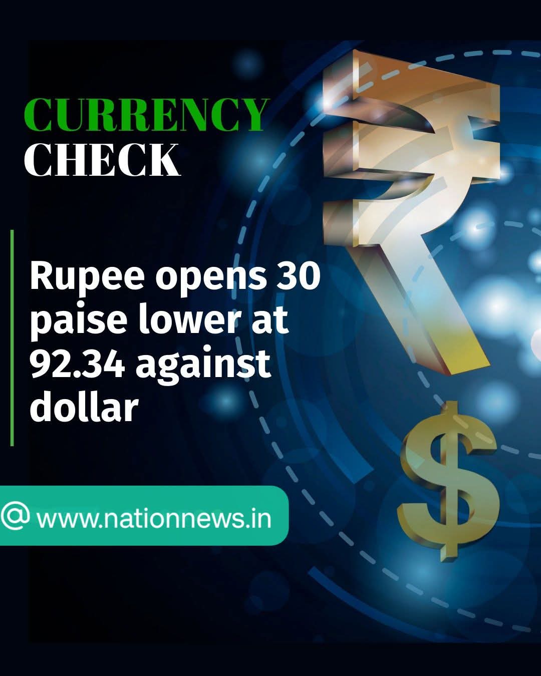 Rupee Slides to ₹92.34: Oil Surge After Iran Tanker Attacks Jolts Indian Markets”