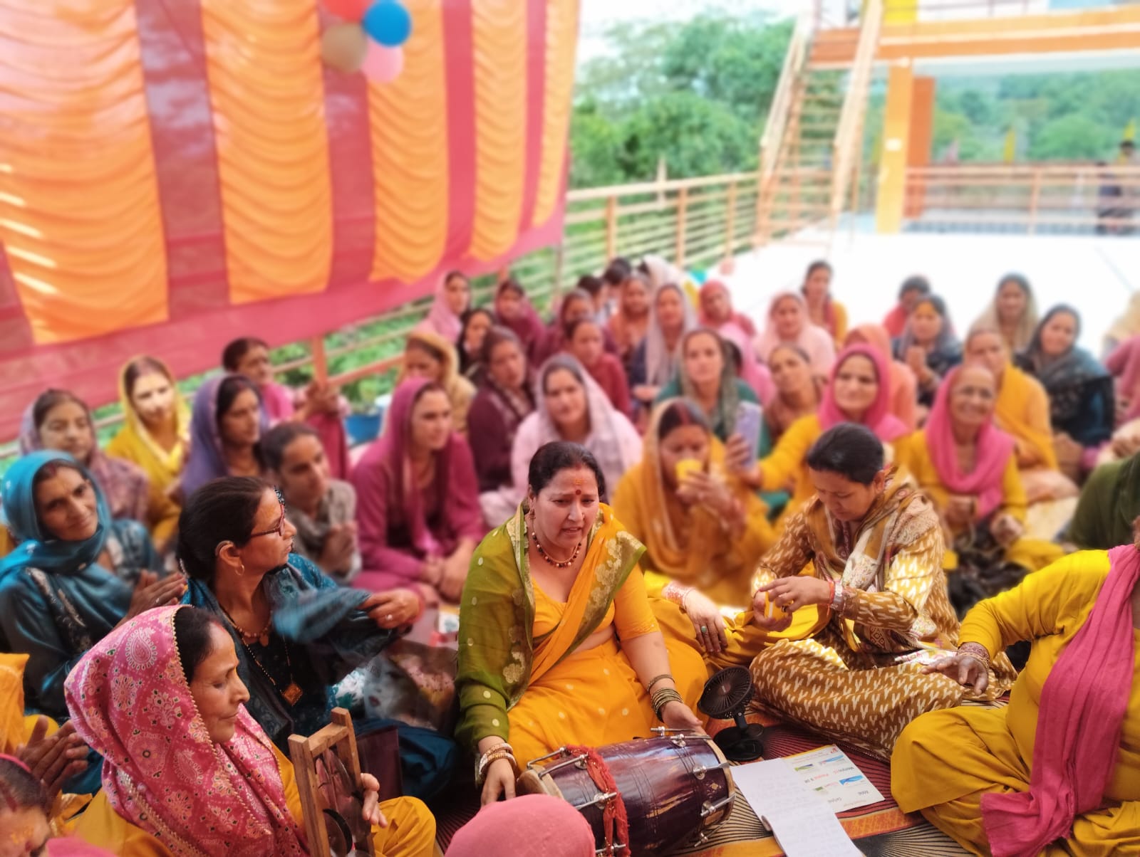 श्री बांके बिहारी मंदिर पट्ठा बरावरी में प्रथम स्थापना महोत्सव संपन्न, उमड़े श्रद्धालु 