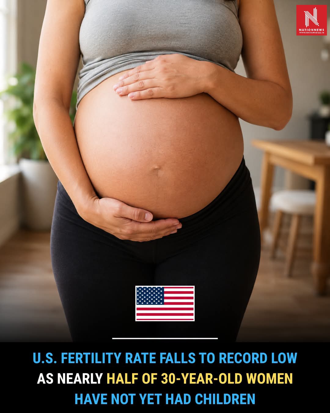 U.S. Birth Rate Falls to Record Low in 2025 📉 Fewer Babies, Delayed Parenthood Reshape America's Future