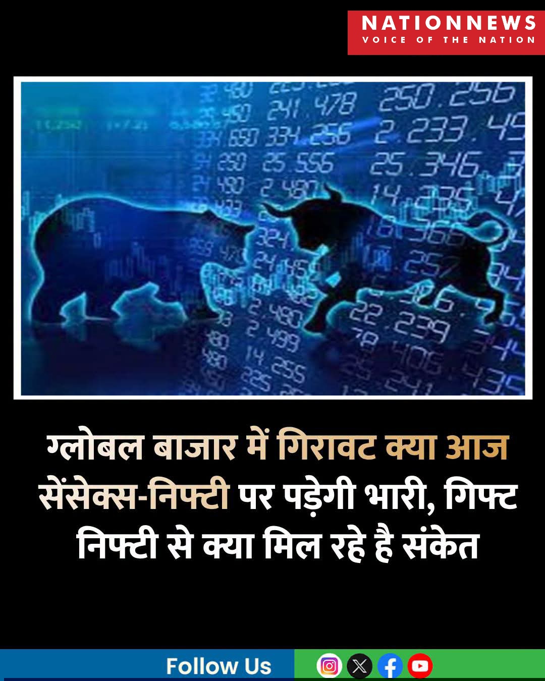 Gift Nifty के संकेत: क्या आज शेयर बाजार में आएगा तूफान या मिलेगी राहत? सेंसेक्स-निफ्टी की चाल पर रहेगी दुनिया की नजर!